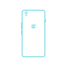 Digital Oneplus Phones Oneplus X Ink Outline Svg Vector, Free Vectors File